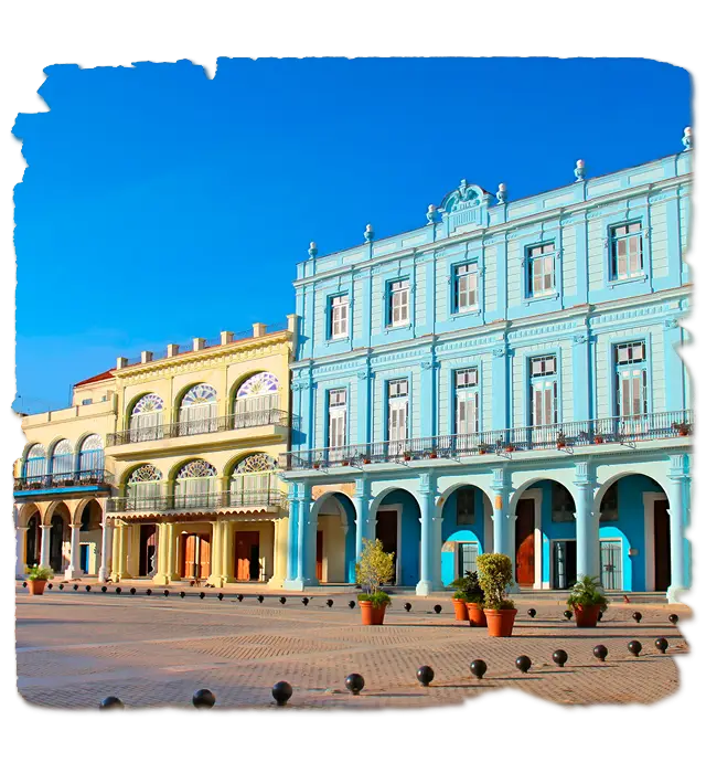 Colorful Historic Buildings