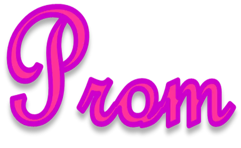 Prom Event Text for Celebration