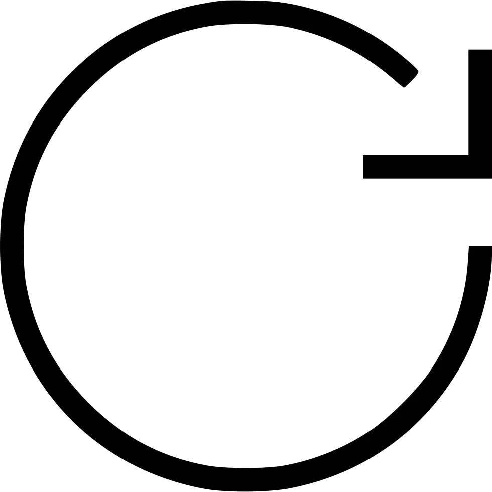 Circular Power Button Icon