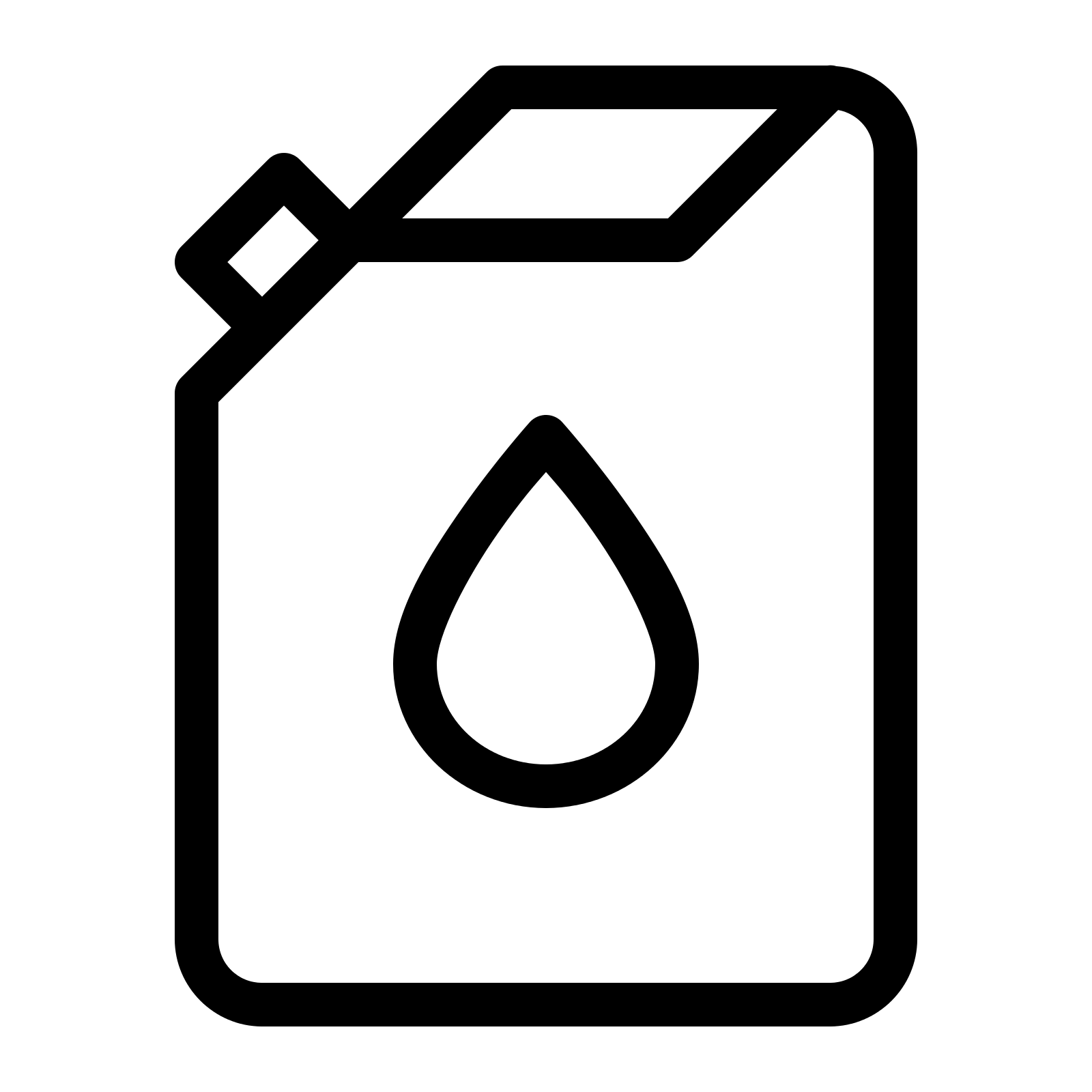 Oil Can Icon Design