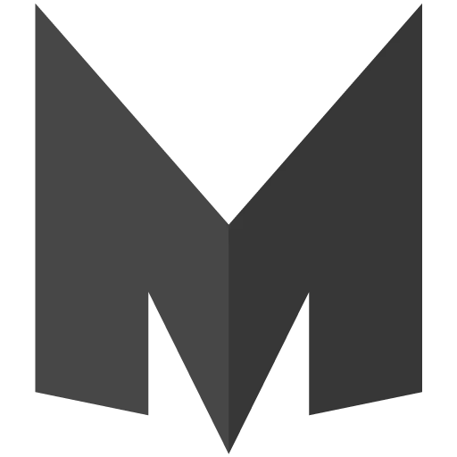 Gray M Logo Design