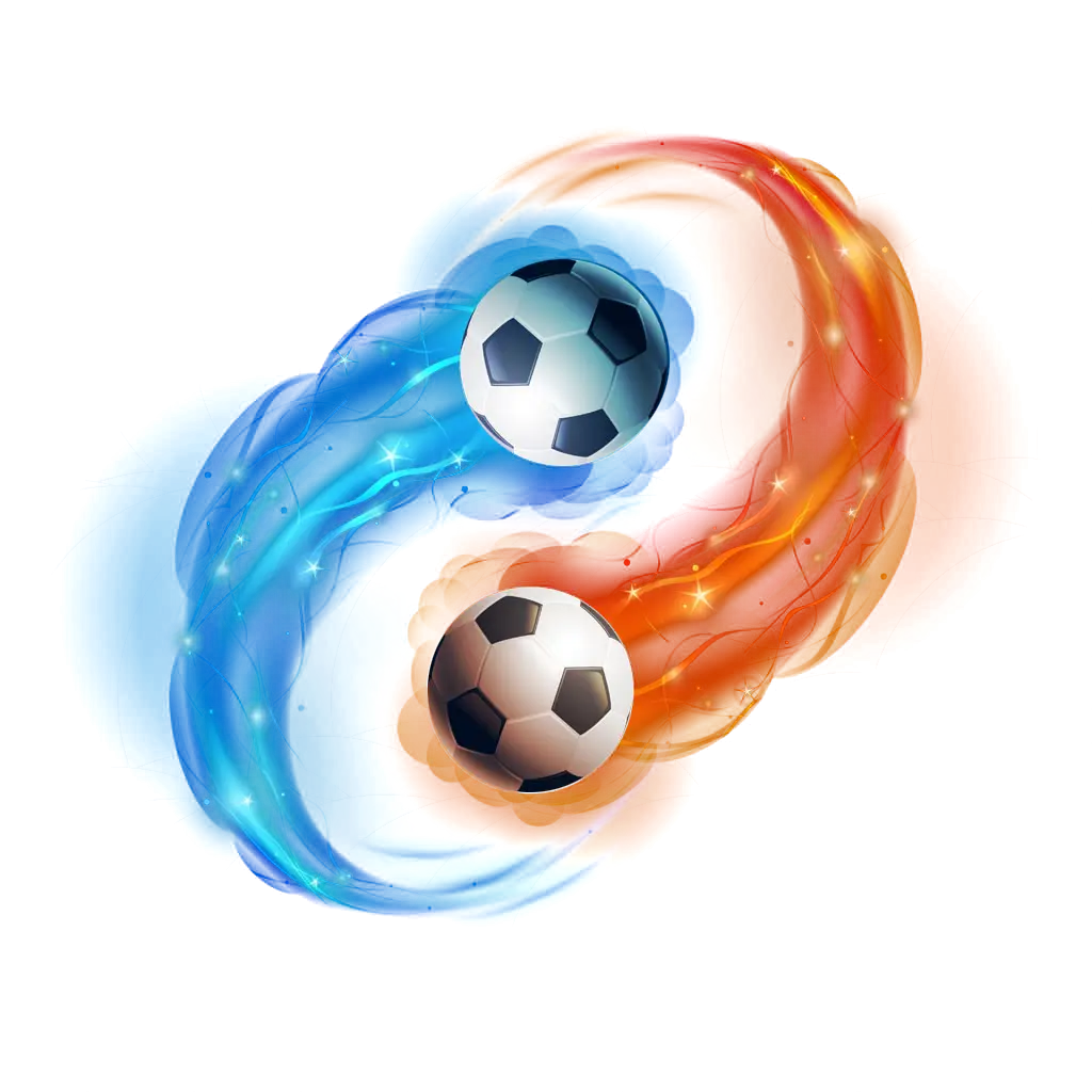 Dynamic Soccer Balls with Colorful Trails