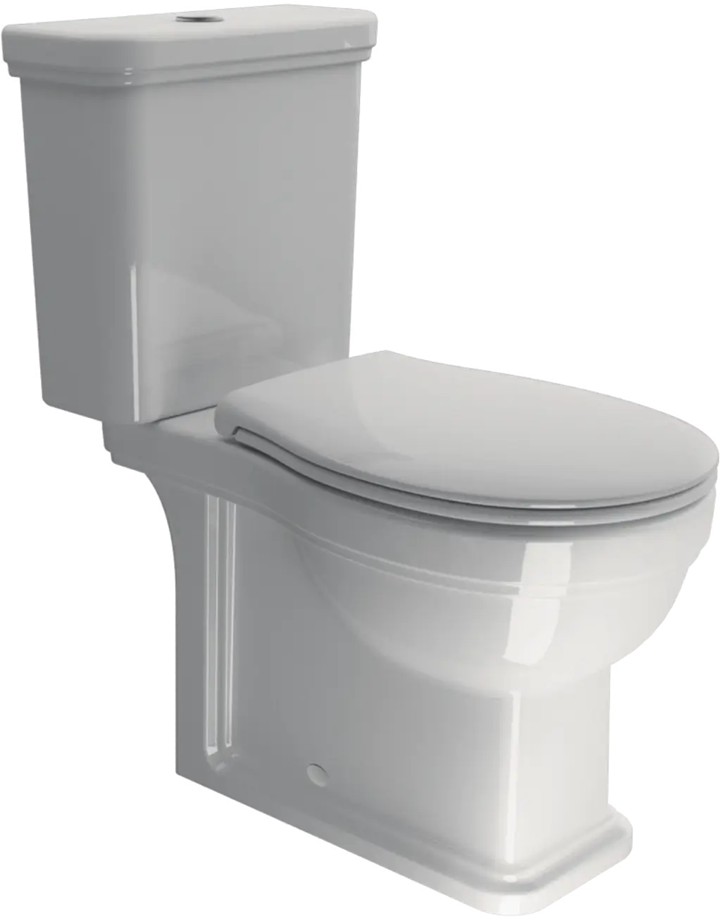 White Ceramic Toilet