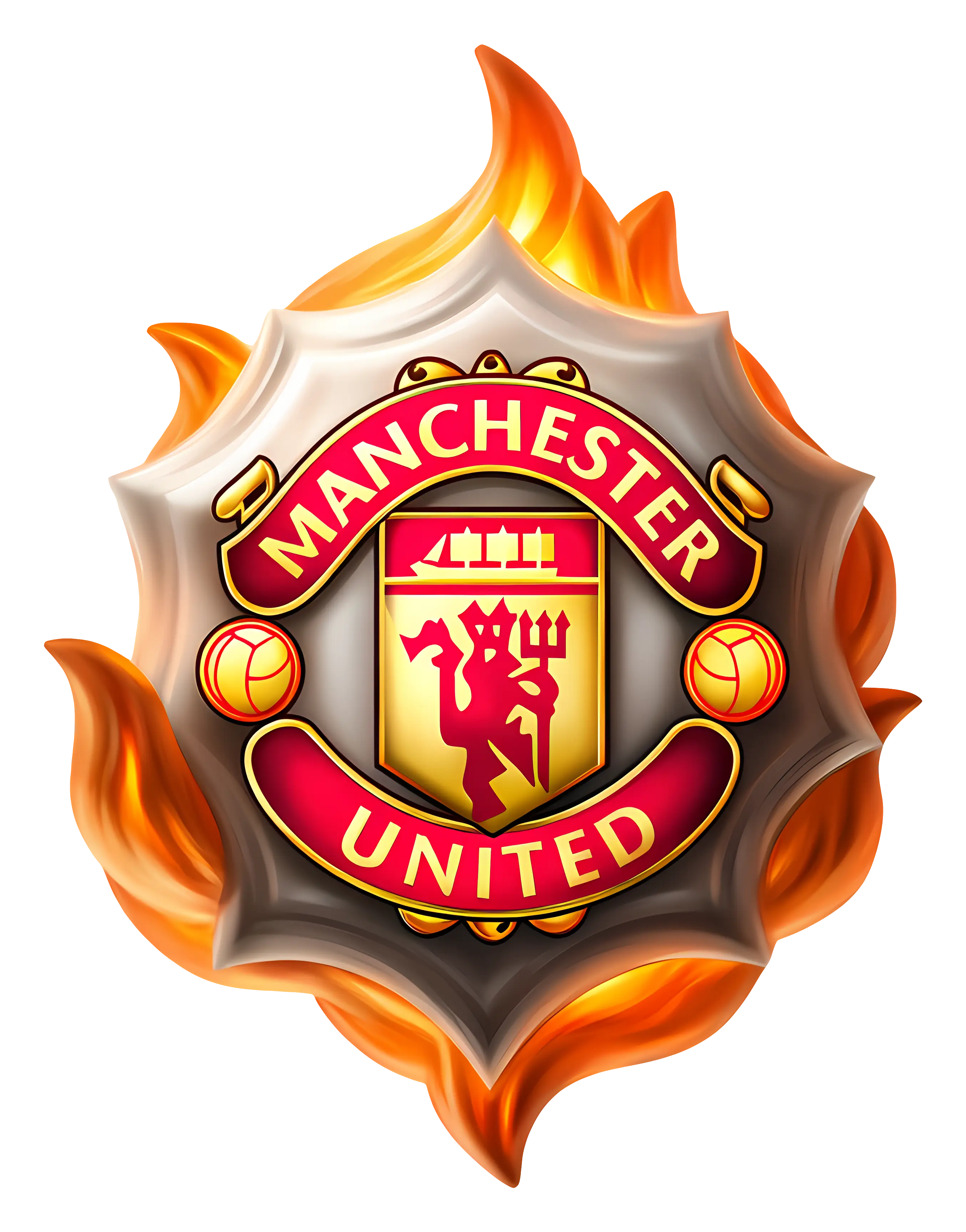 Manchester United Soccer Team Logo