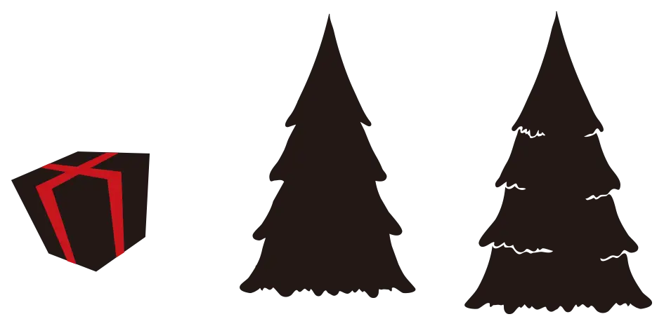 Christmas Trees and Gift