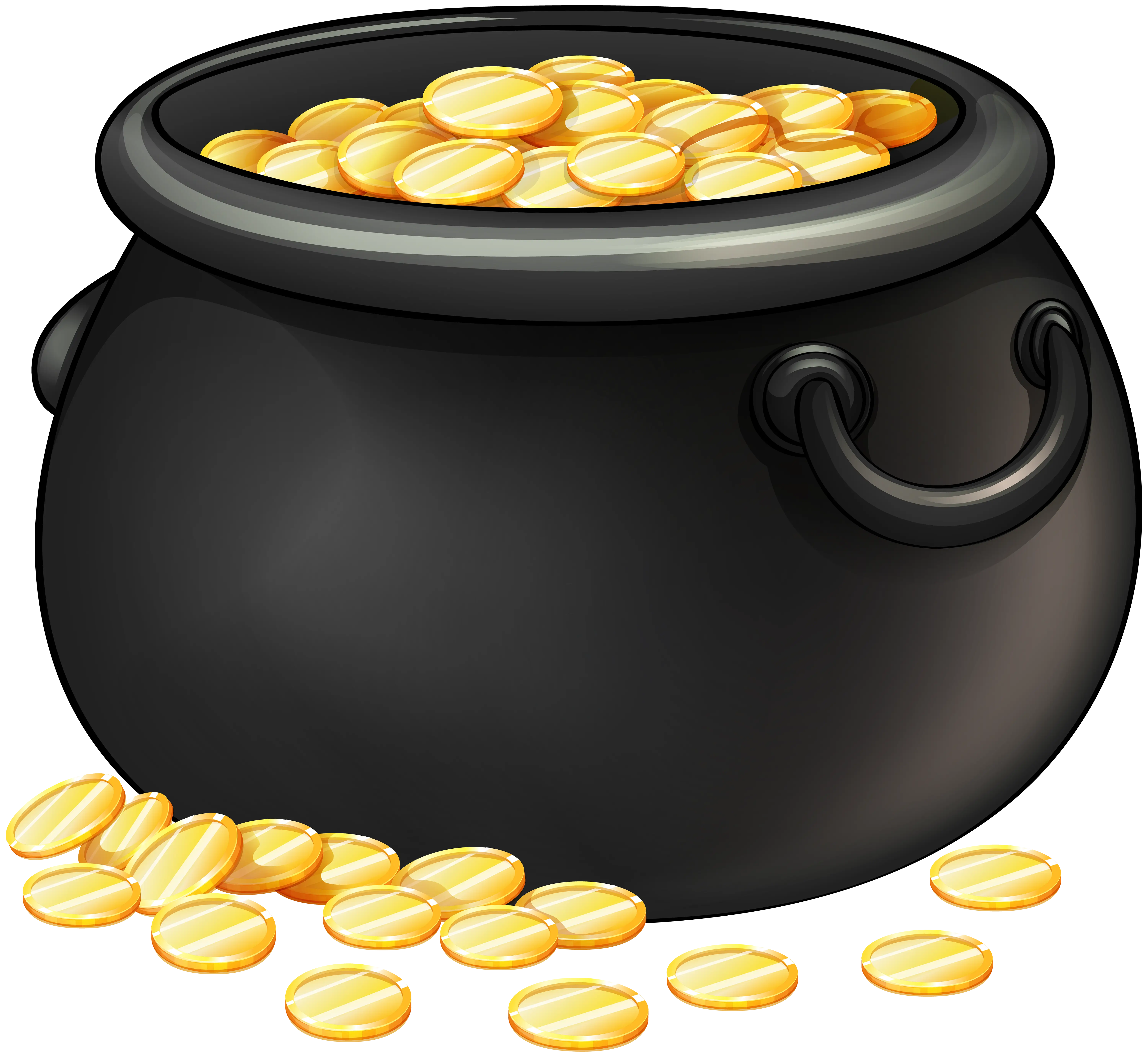 Pot of Gold Coins
