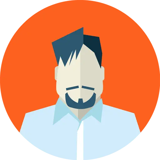 Flat Male Avatar Illustration Icon