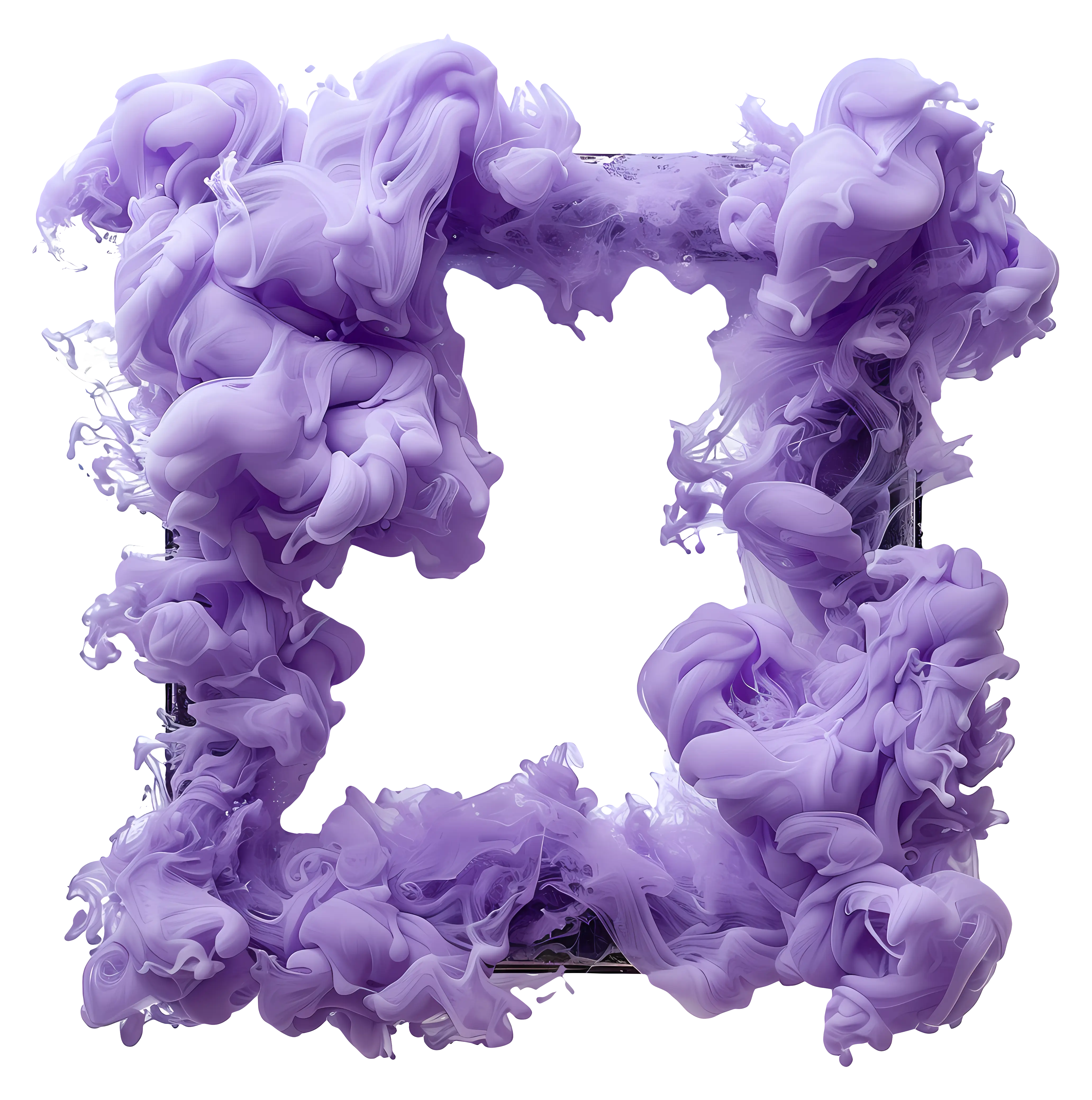 Purple Smoke Frame