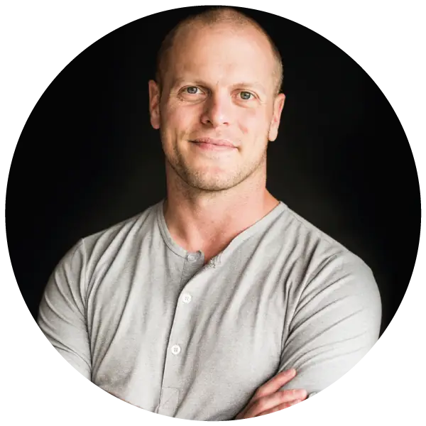 Smiling Man in Gray Shirt