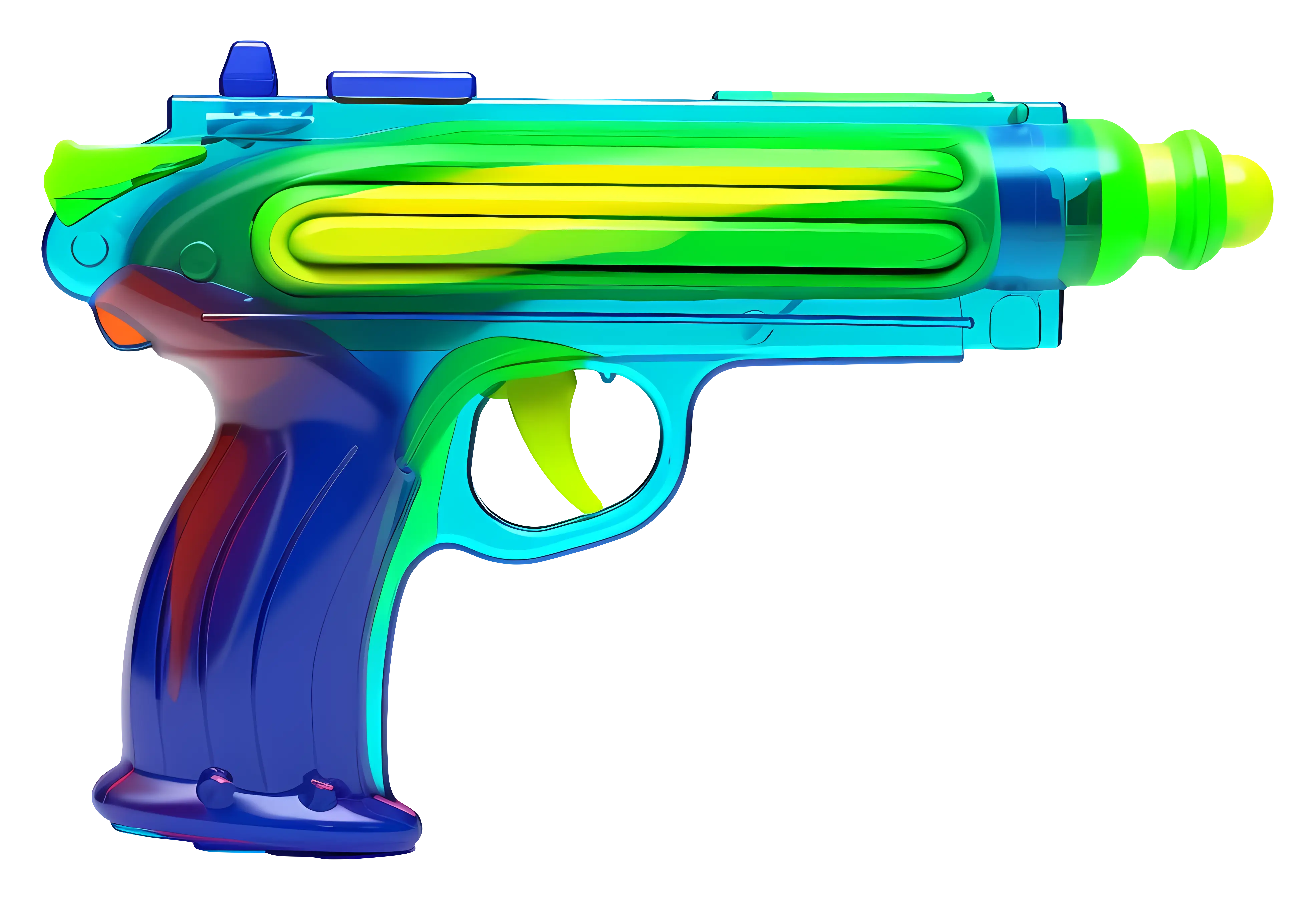 Colorful Water Gun for Fun Activities