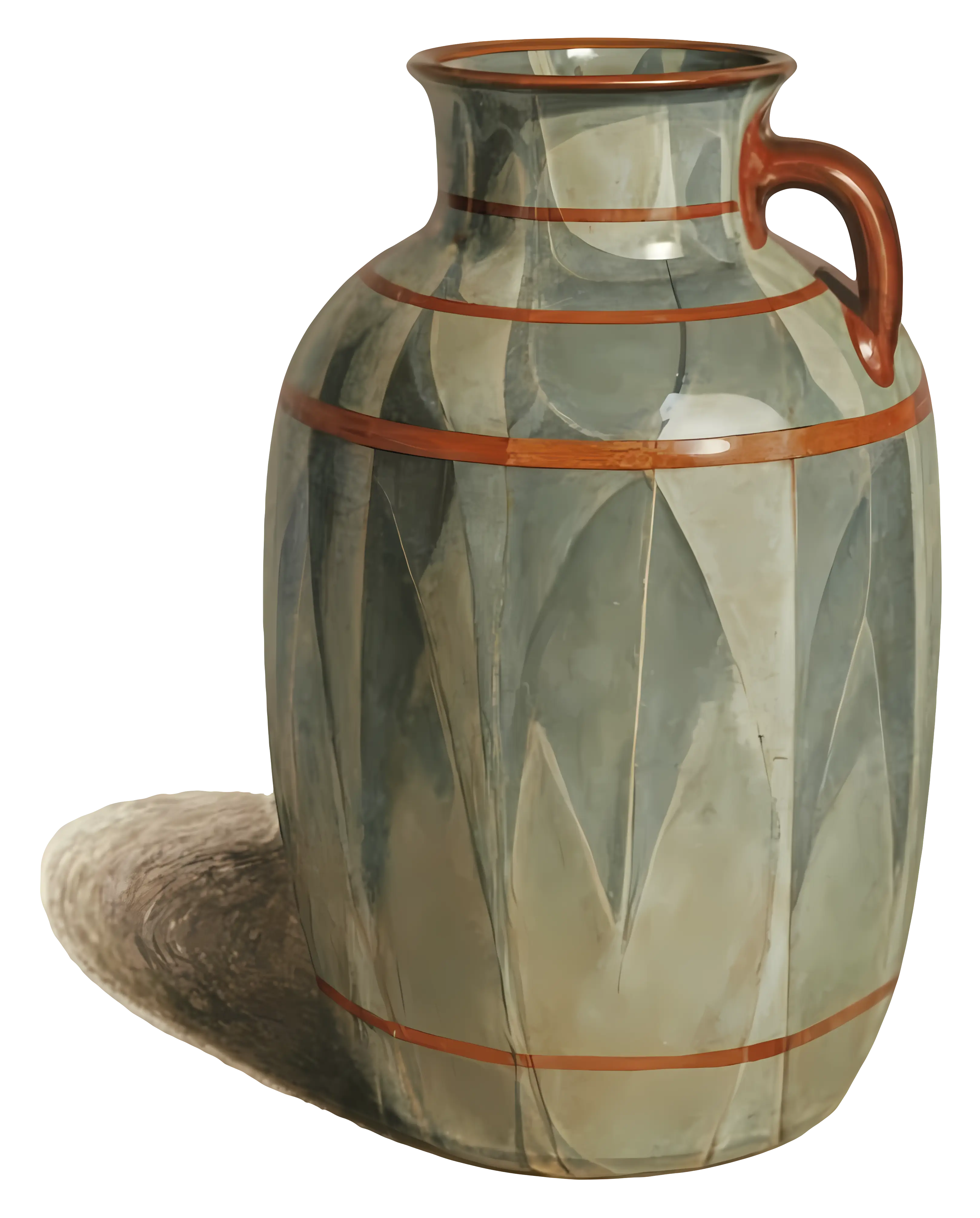 Ceramic Vase with Handle
