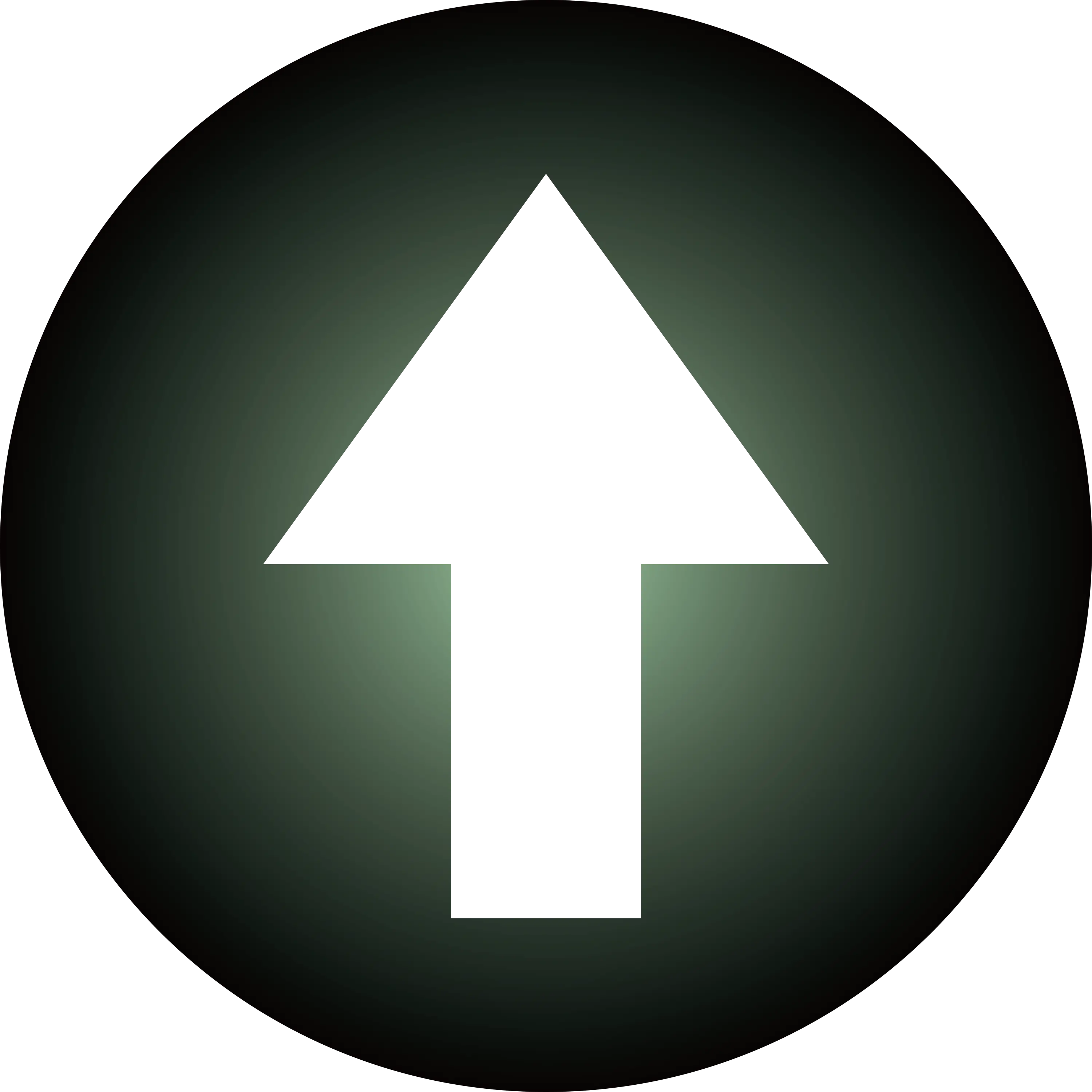 Upward Direction Arrow Symbol
