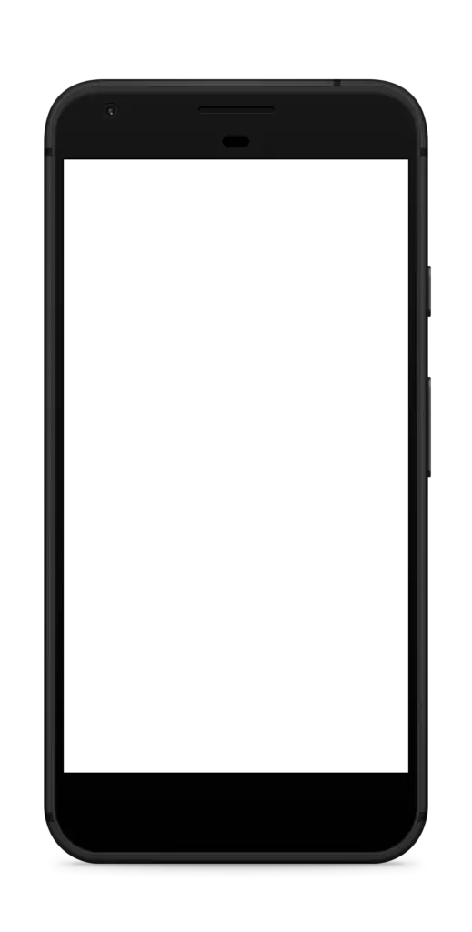 Black Smartphone Frame Mockup