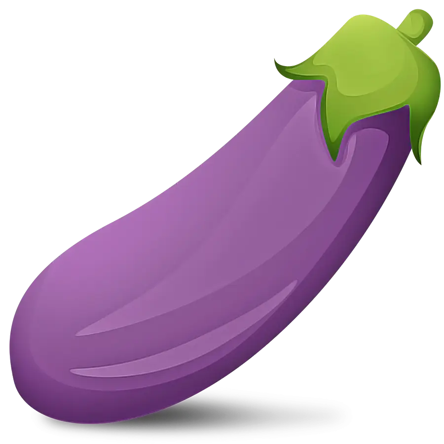 Purple Eggplant Illustration