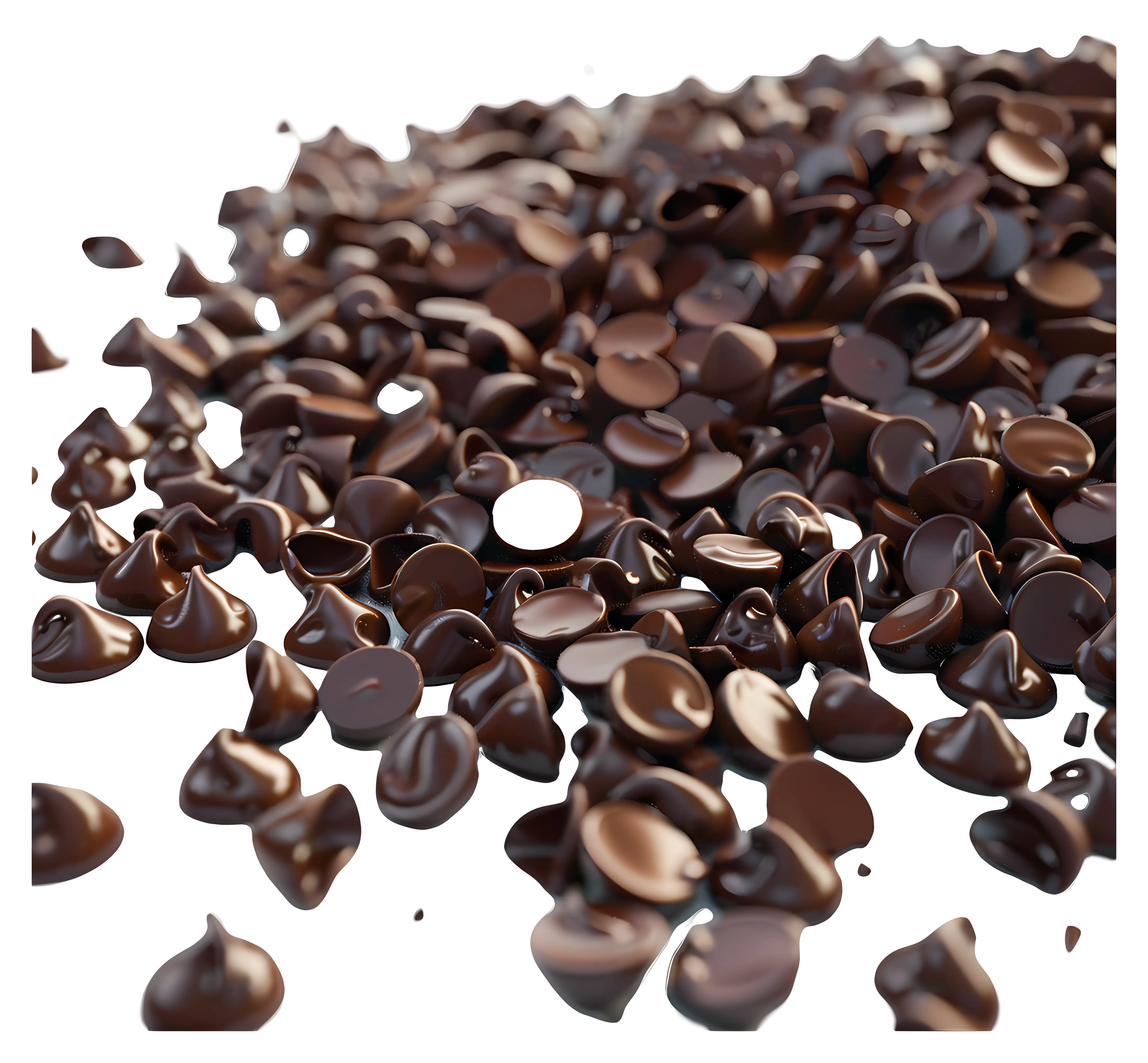 Sweet and Rich Chocolate Chips for Baking