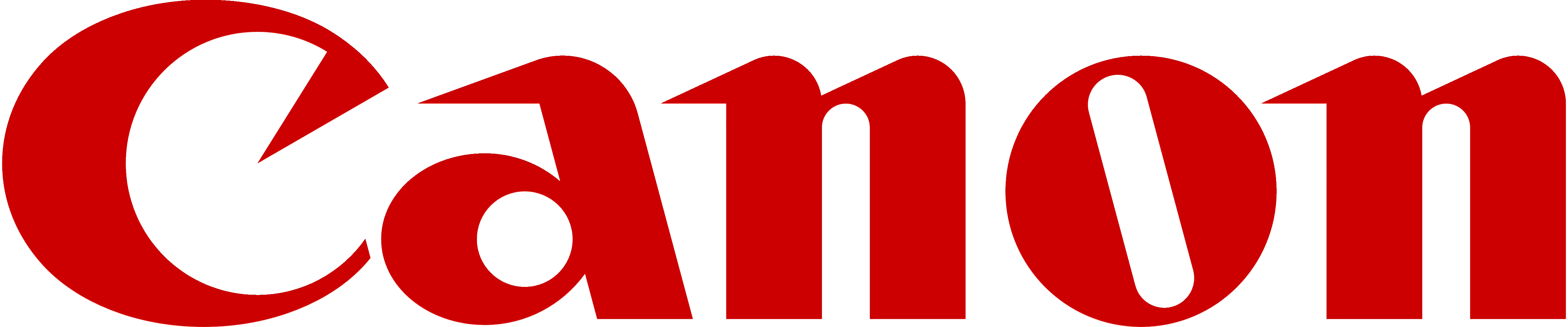 Canon Logo in Red