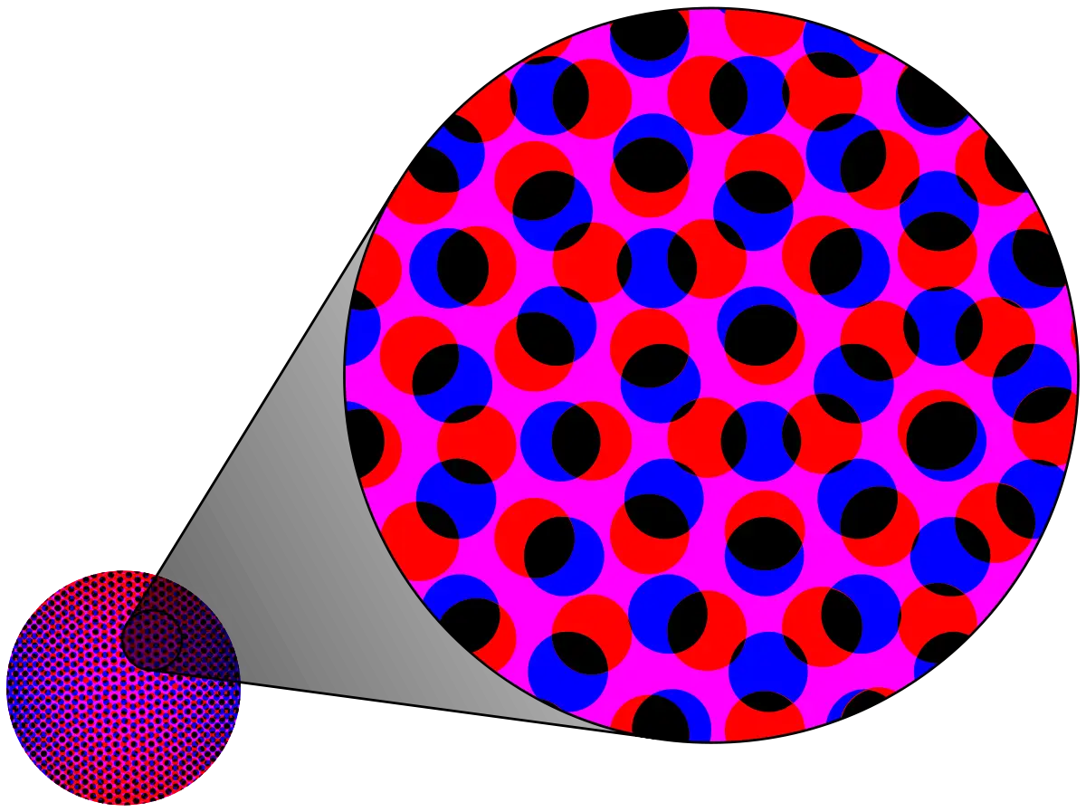 Colorful Abstract Circles Pattern