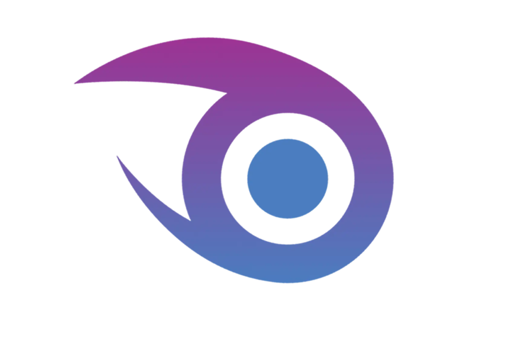 Abstract Gradient Eye Logo