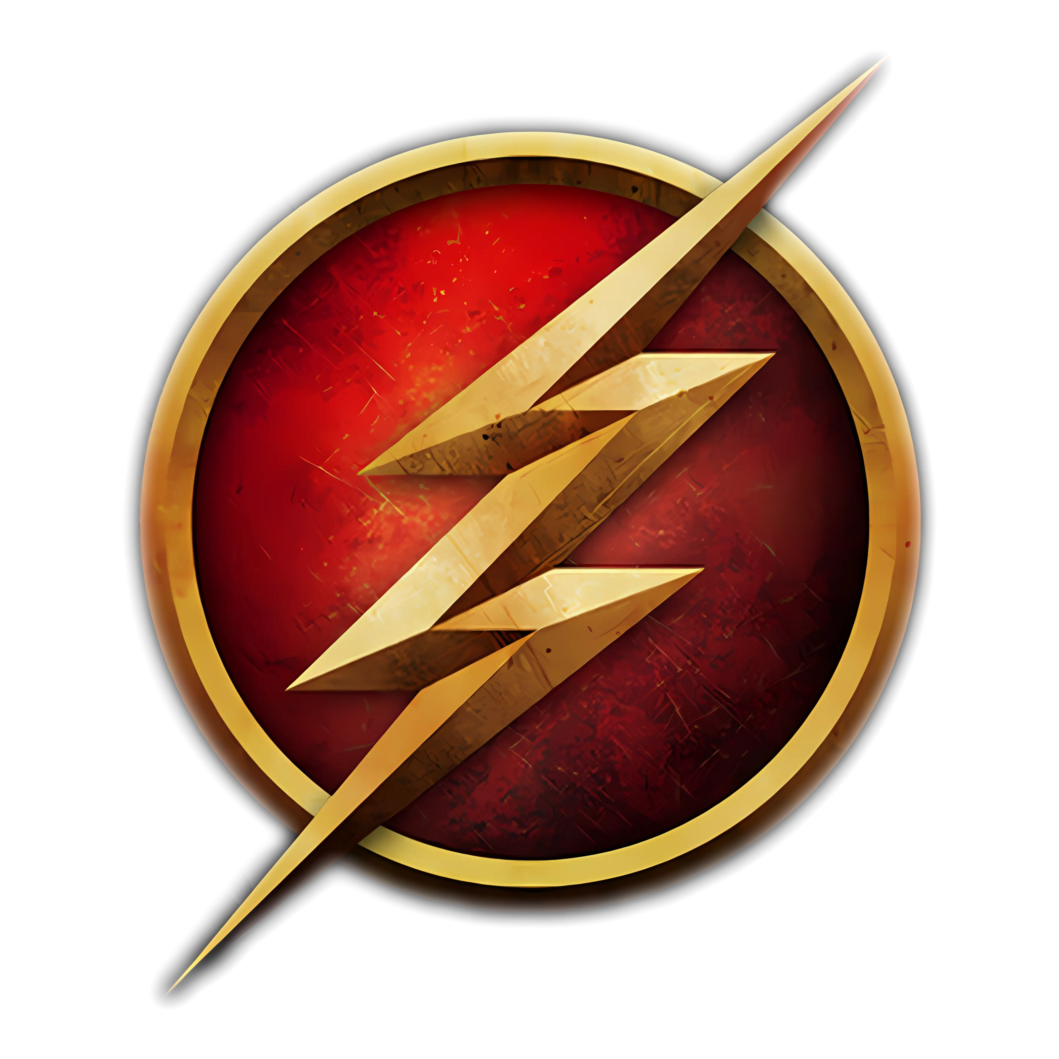 Superhero Lightning Bolt Symbol