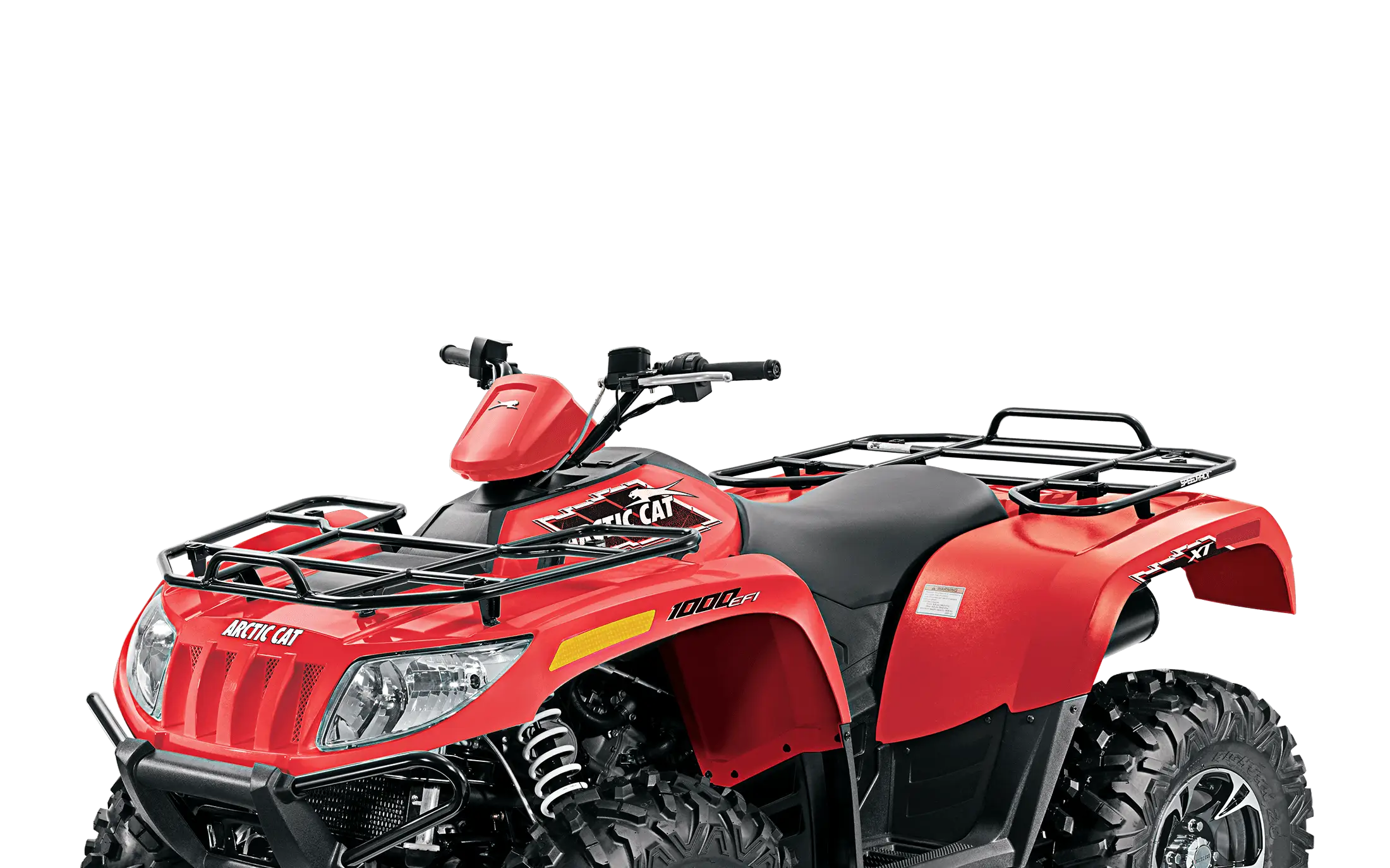 Red All-Terrain Vehicle for Off-Road Adventures