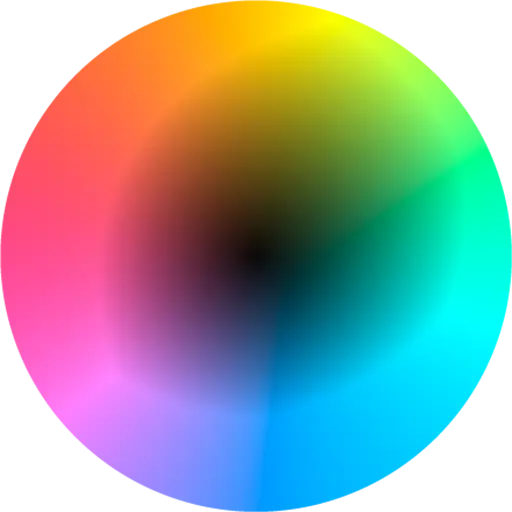 Color Wheel Gradient Design