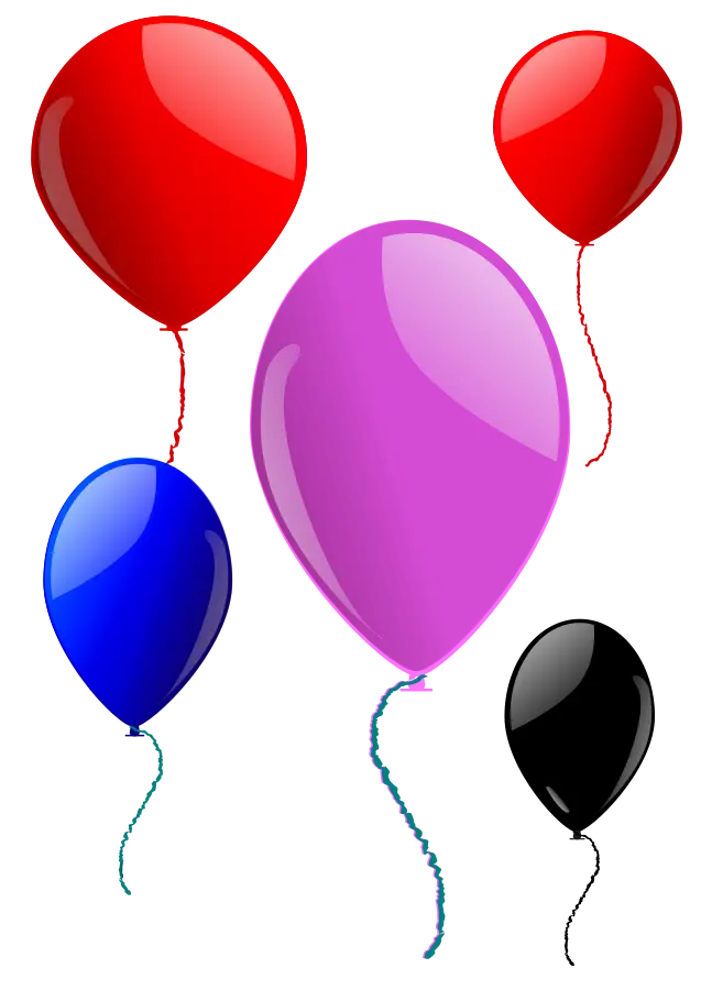 Colorful Party Balloons for Celebration