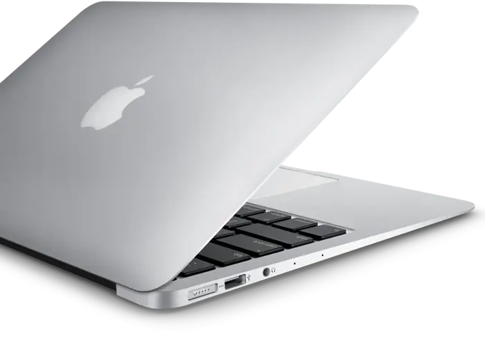 Silver Laptop in Minimalist Design