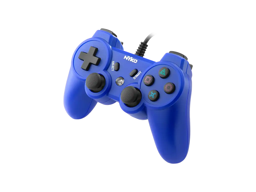 Blue Gaming Controller for Video Games