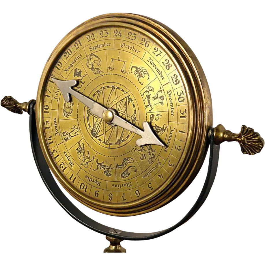 Golden Zodiac Wheel for Astrology Enthusiasts