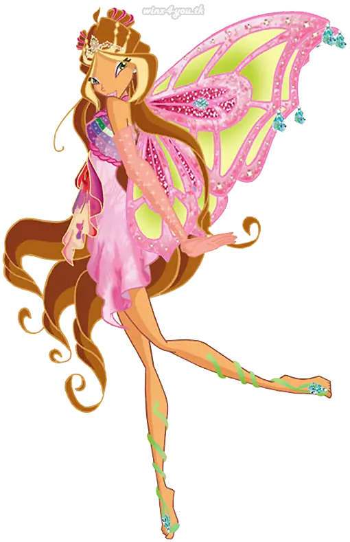 Colorful Fantasy Fairy with Sparkling Wings
