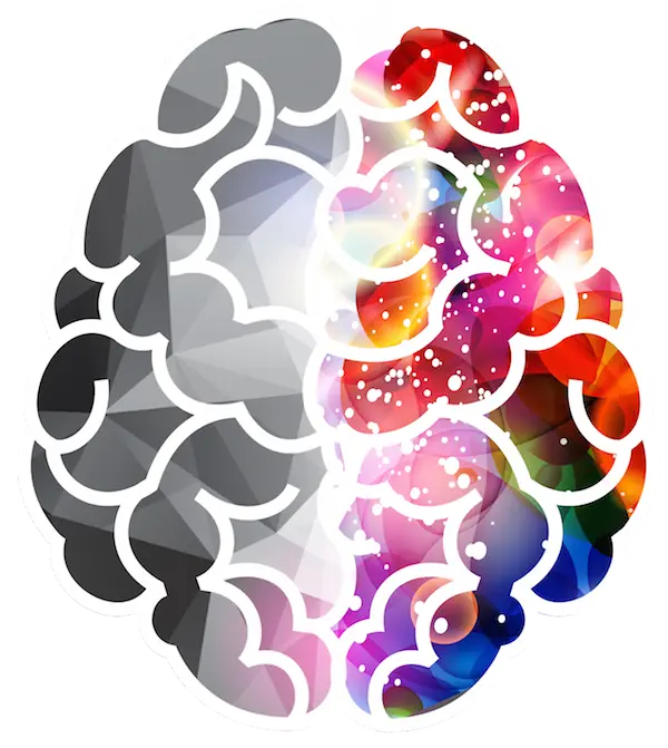 Colorful Brain Illustration