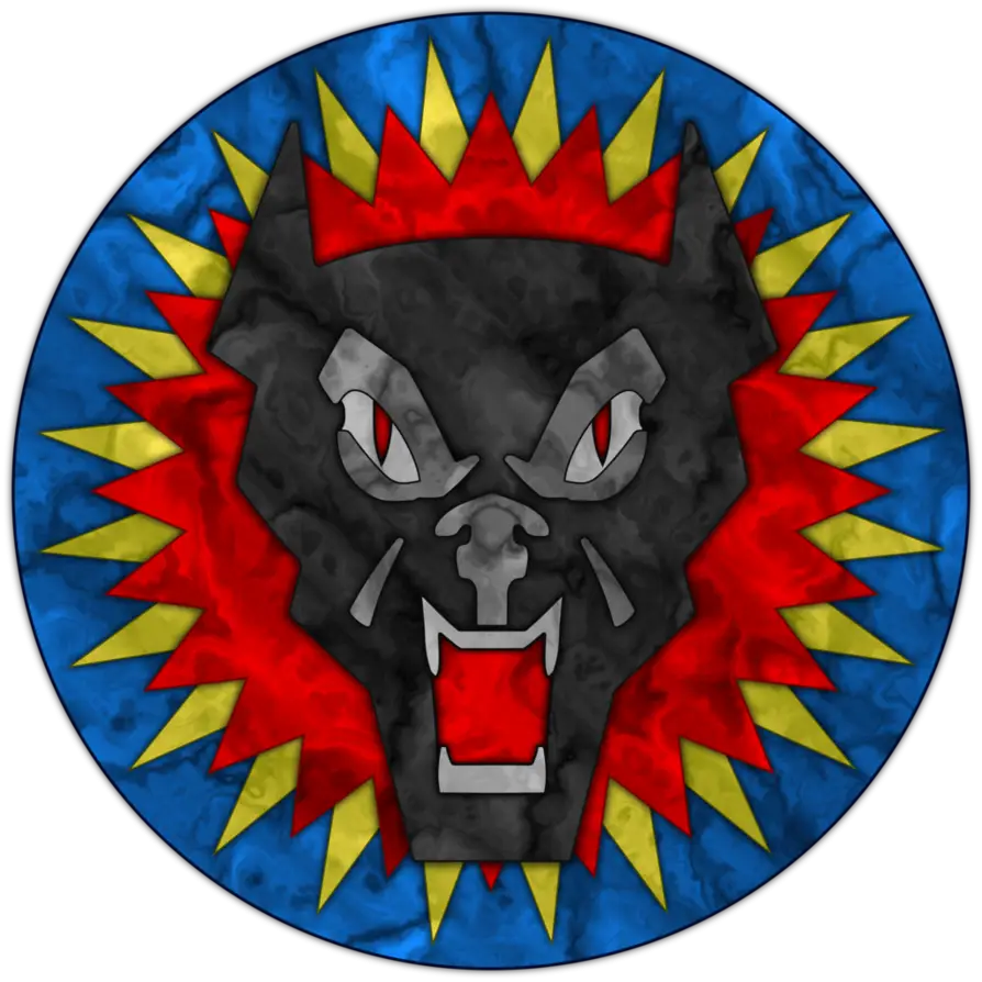 Black Wolf Head Logo Design