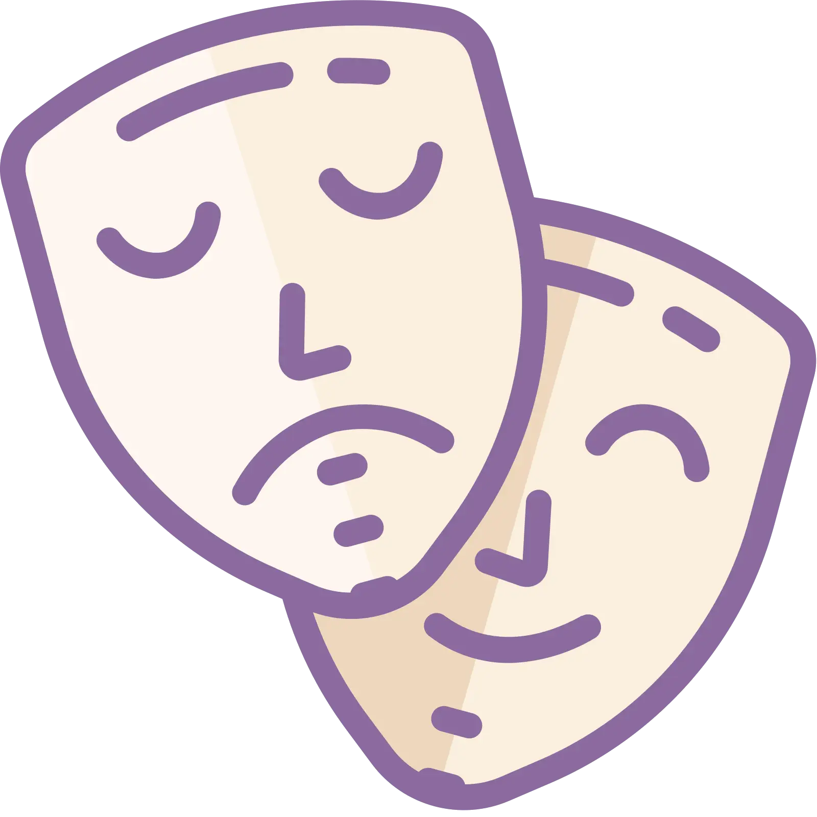 Theater Masks Symbol