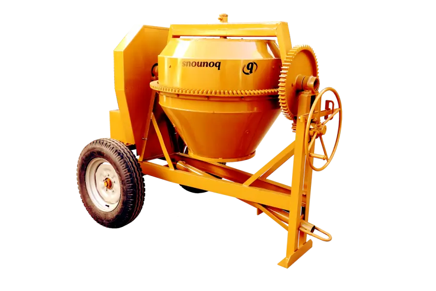 Yellow Concrete Mixer Machine