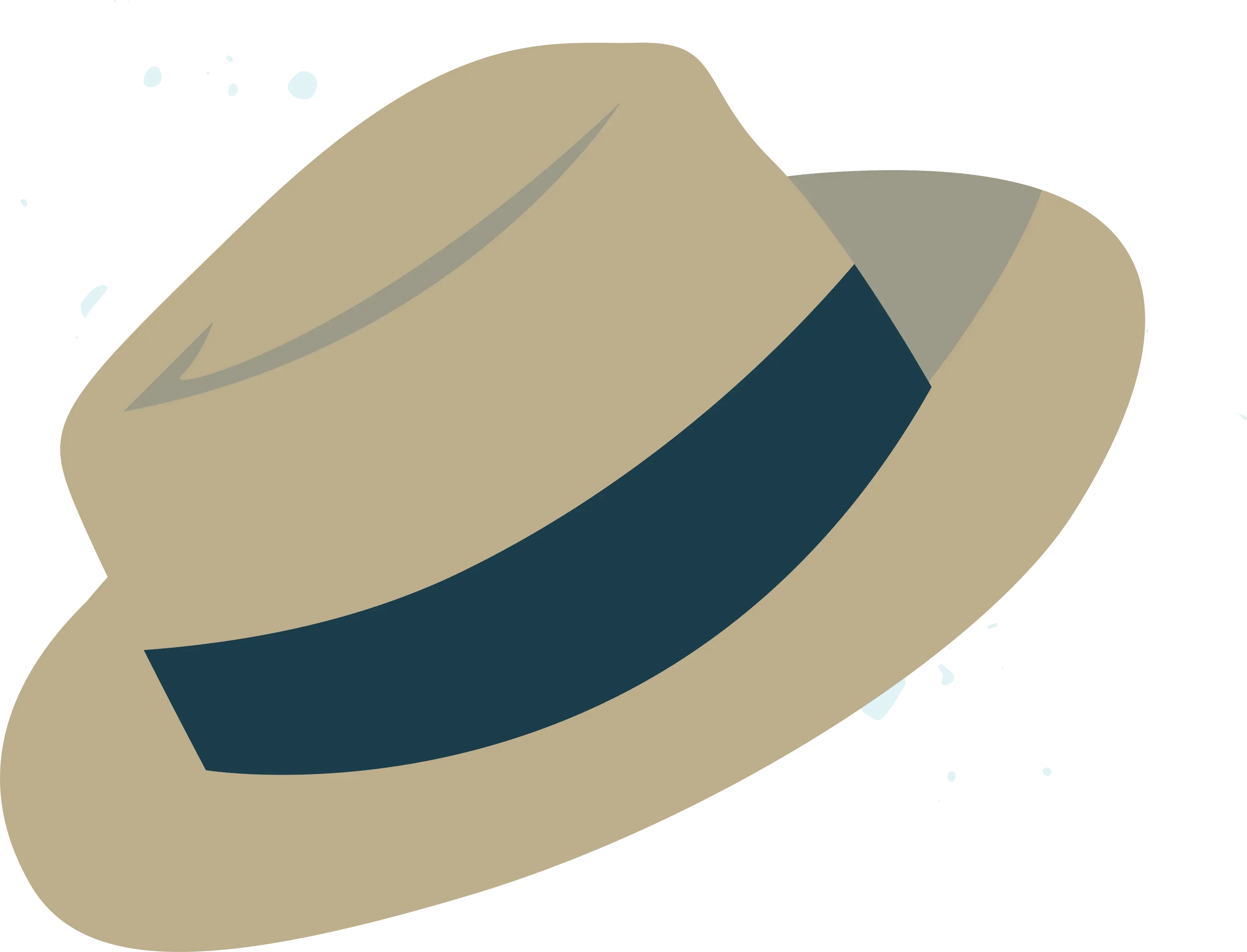 Beige Fedora Hat for Stylish Travel