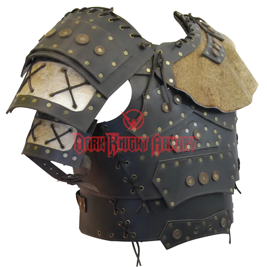 Medieval Leather Armor with Metal Studs