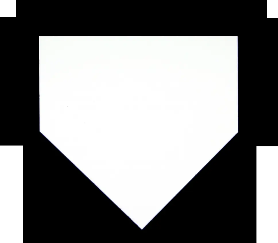 Baseball Home Plate Symbol