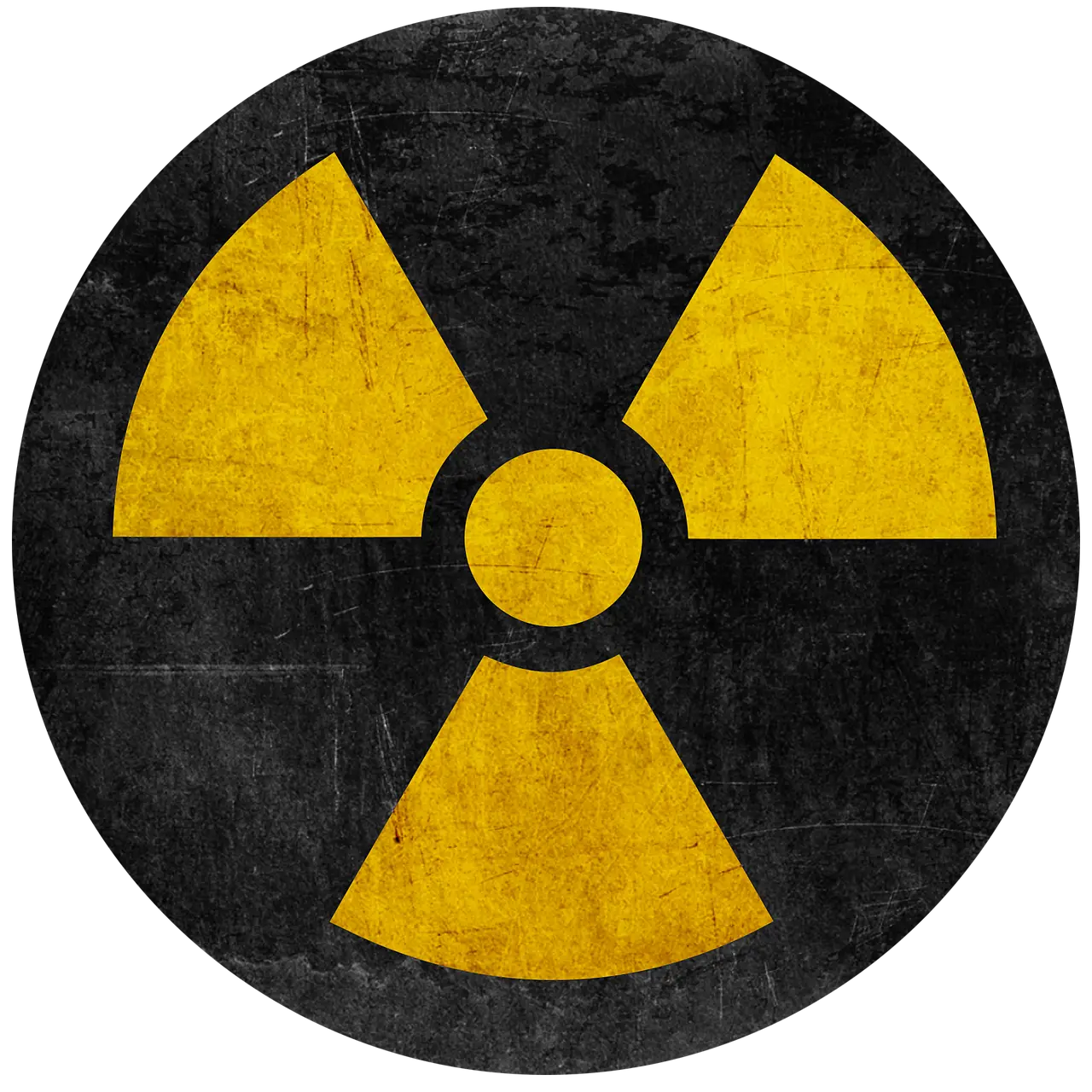 Radioactive Warning Sign Symbol