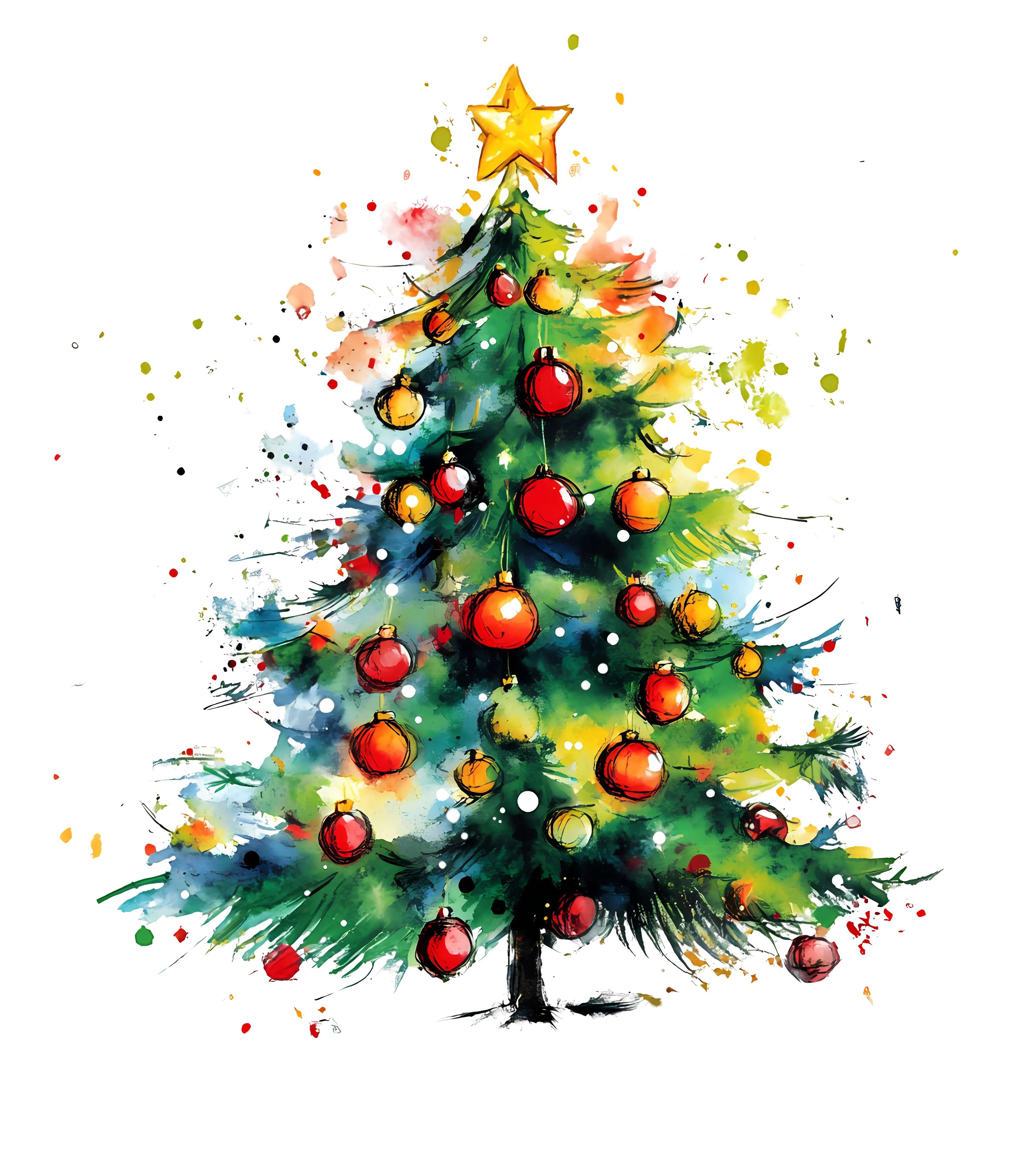 Decorated Christmas Tree