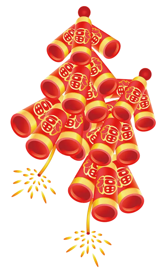 Festive Firecrackers for Chinese New Year