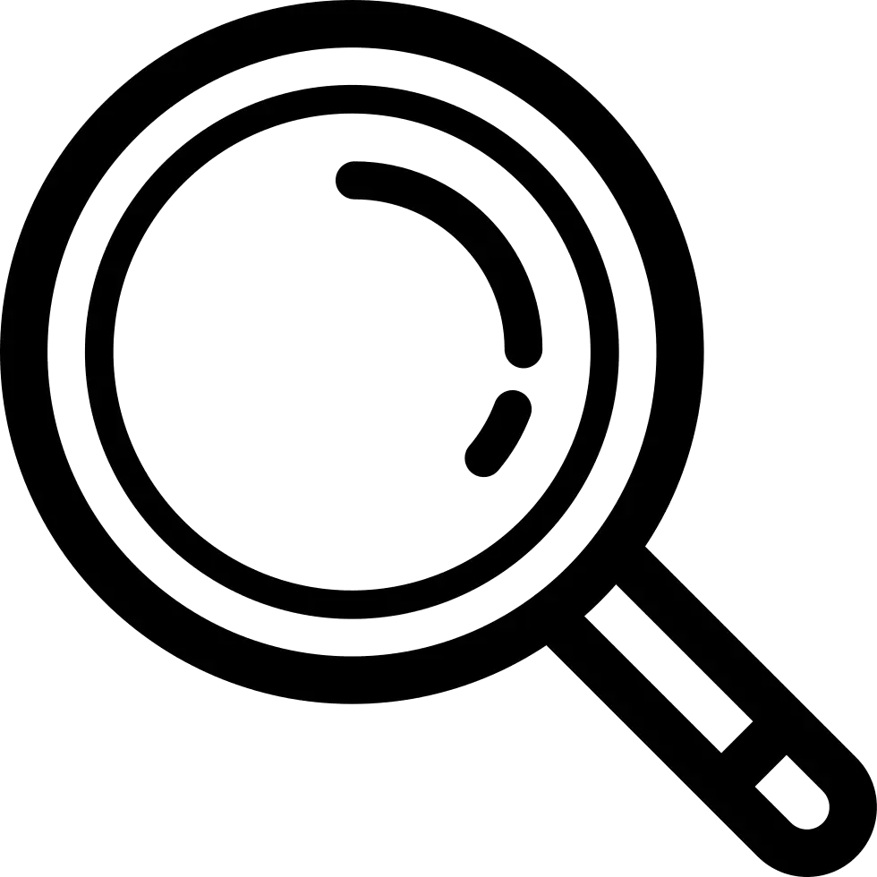 Magnifying Glass Icon for Search