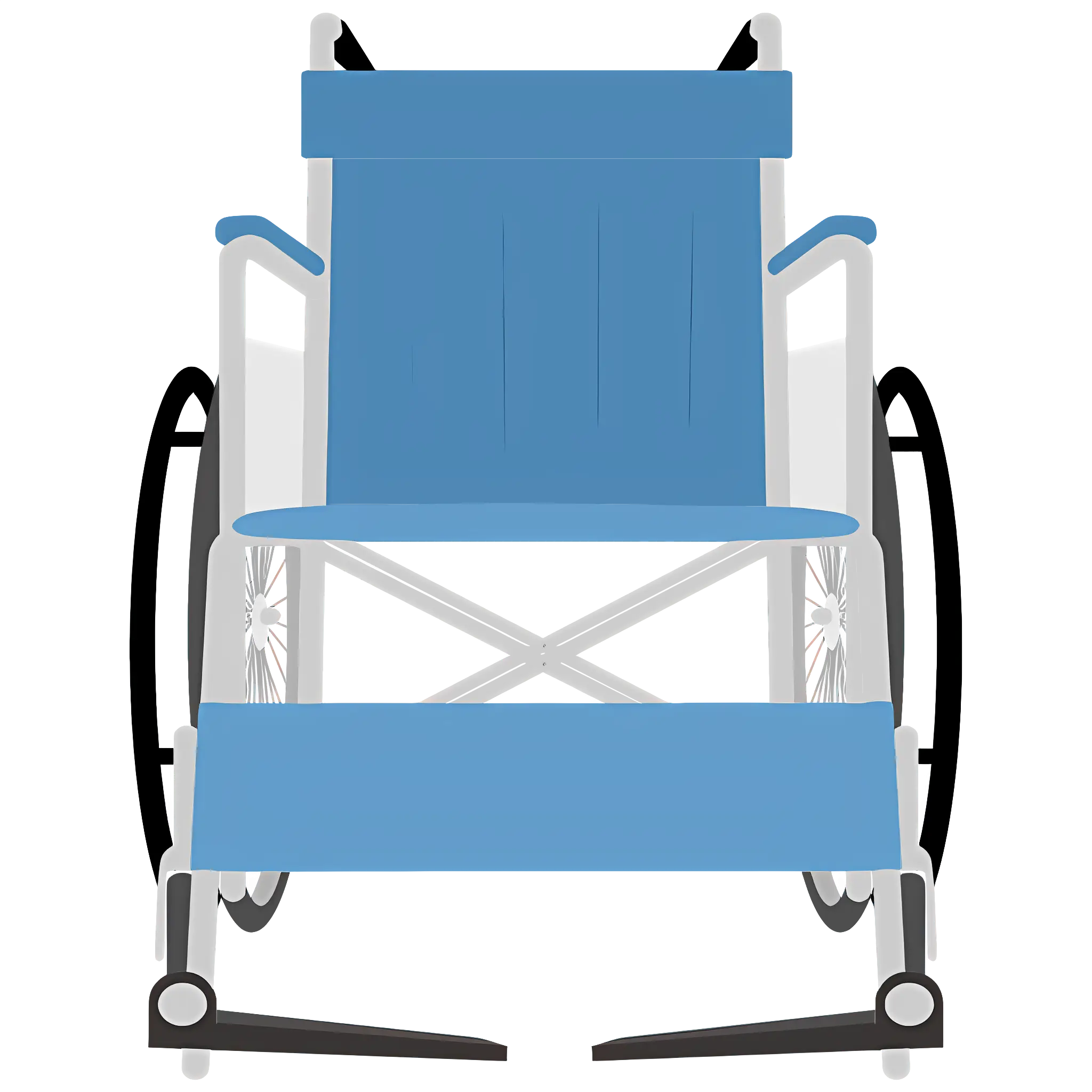 Blue Wheelchair