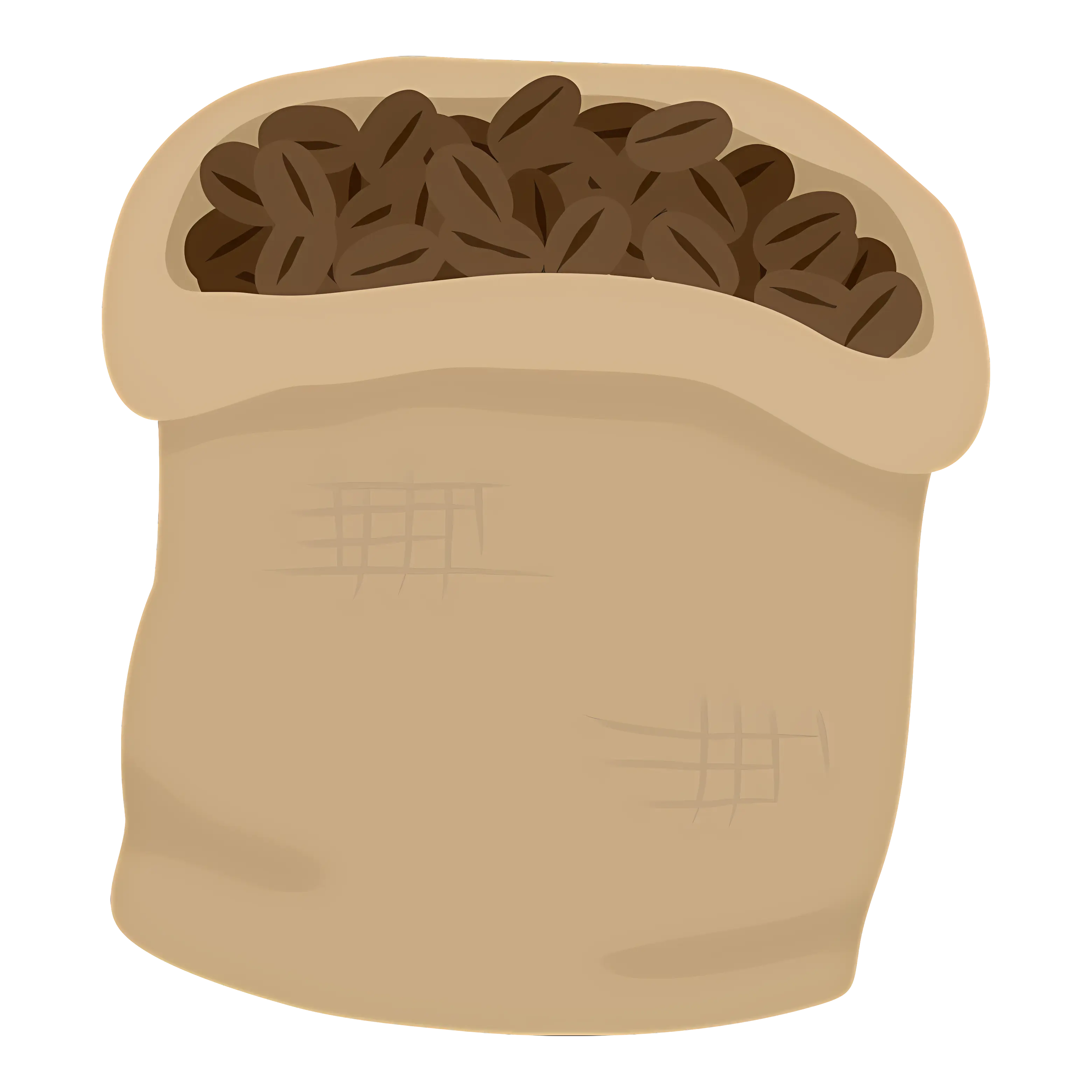 Bag of Fresh Coffee Beans