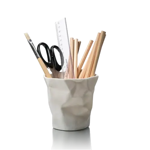 Stationery Holder with Supplies