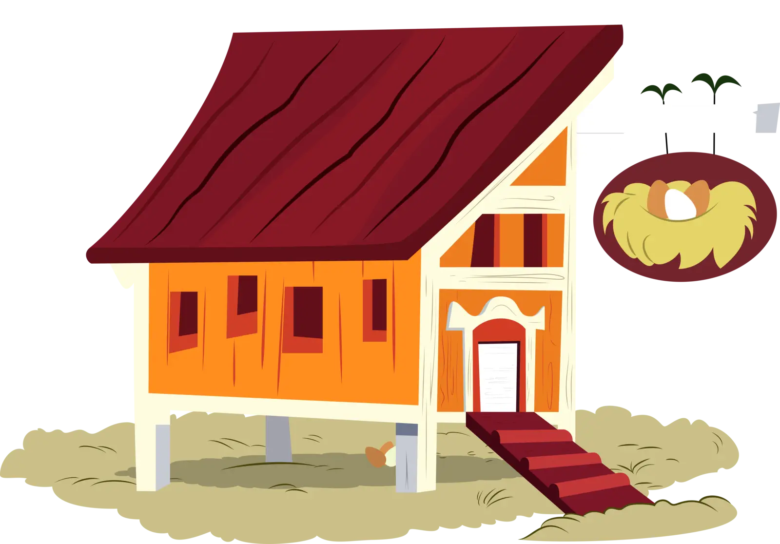 Cute Cartoon House