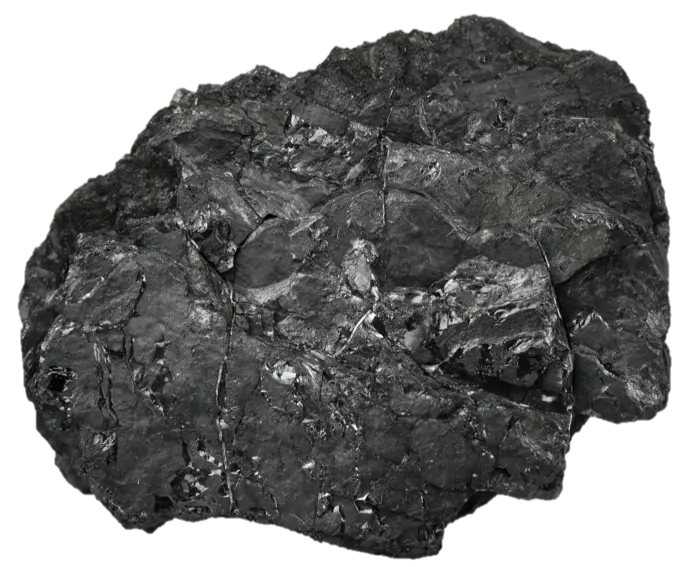 Large Black Coal Rock