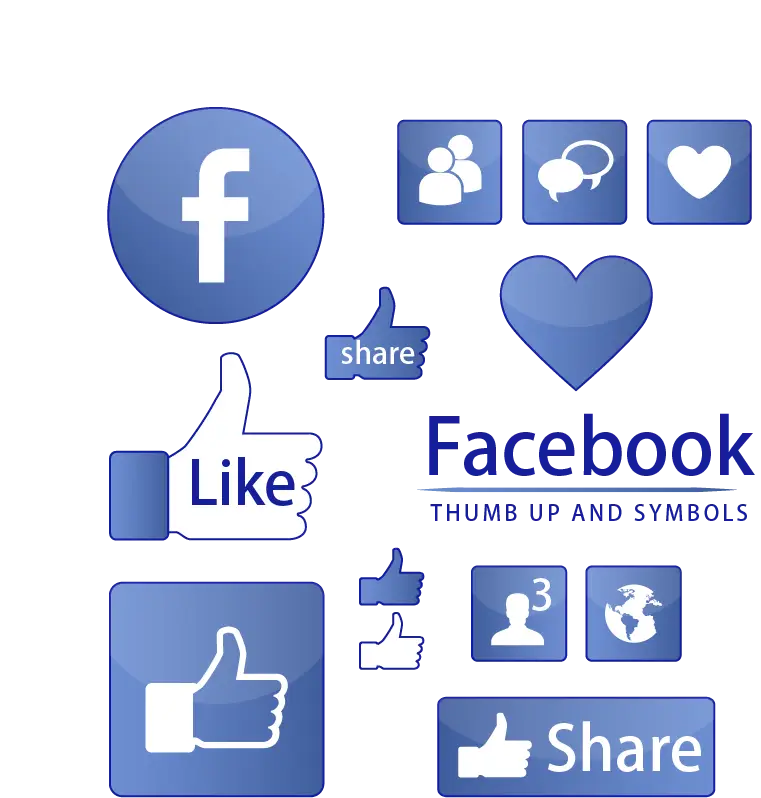 Facebook Icons and Symbols