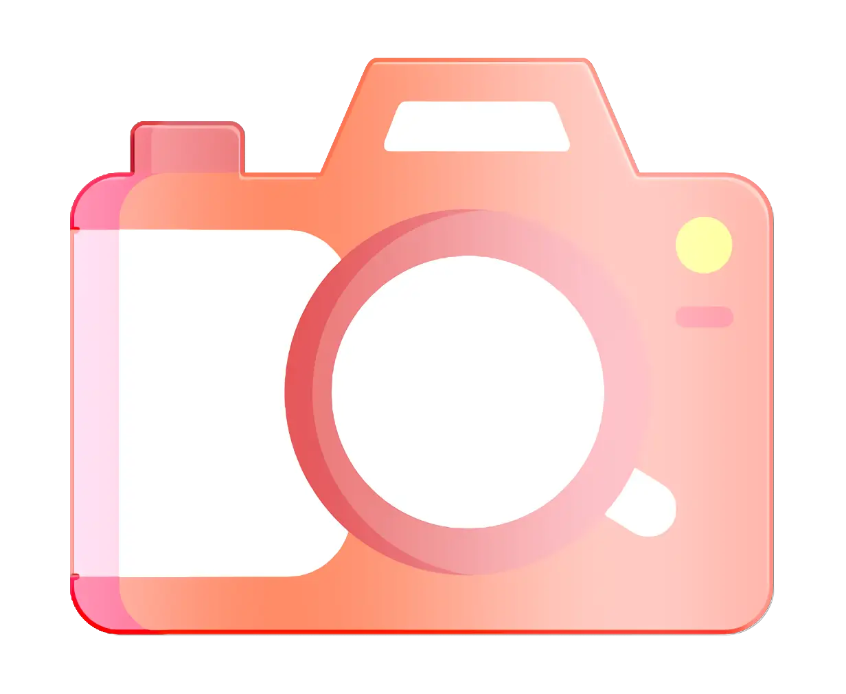 Cute Cartoon Camera Illustration