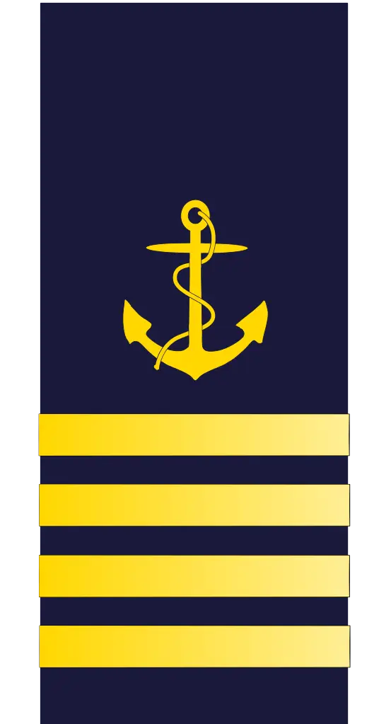 Naval Officer&#039;s Shoulder Insignia with Anchor