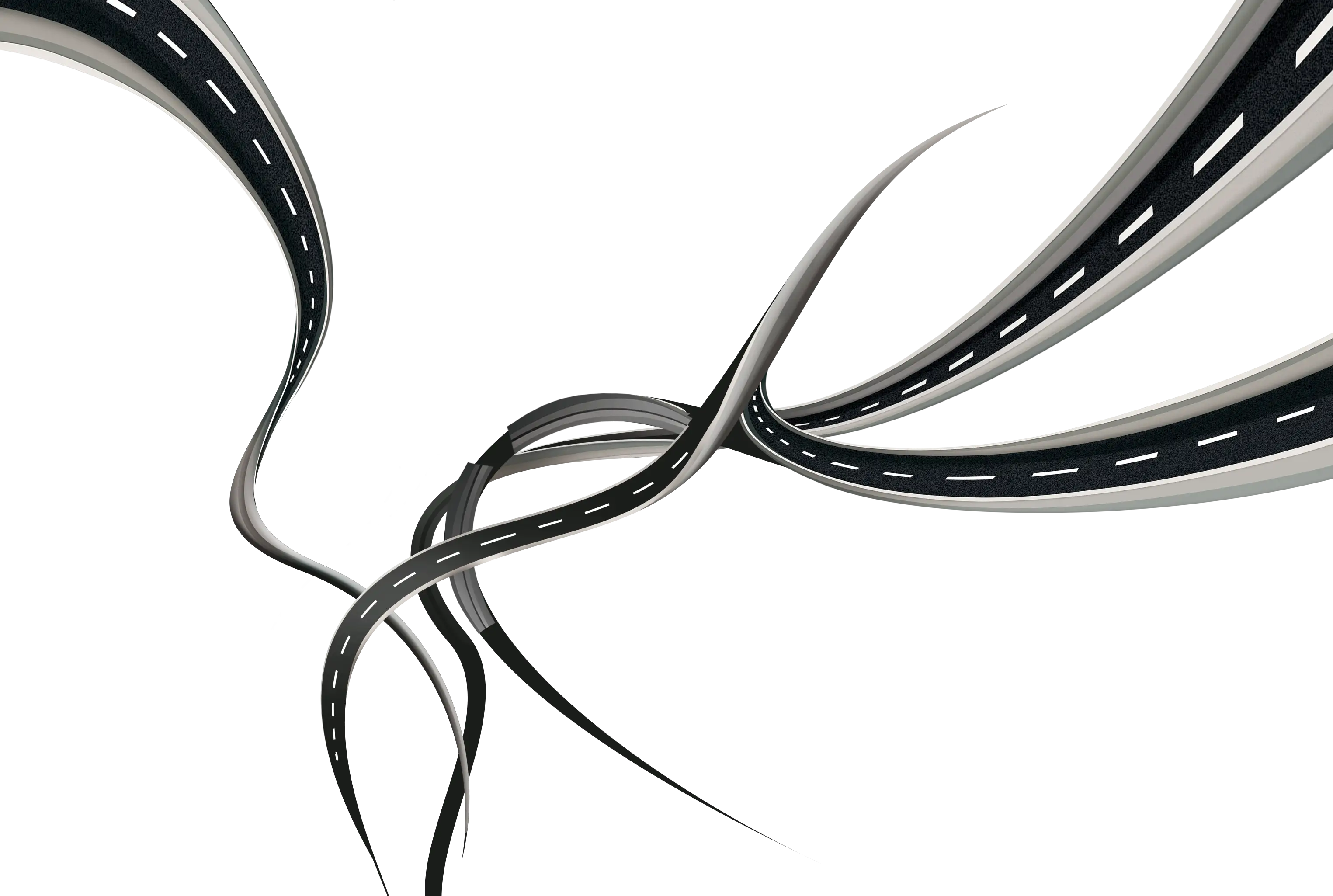 Twisting Curved Roads